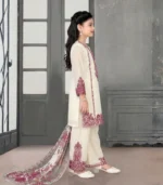Ivory Rose Embroidered Kids Kurta Set