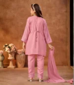 Blush Grace Embroidered Kurta Set - Image 5