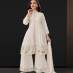 White Blossom Kurti Set